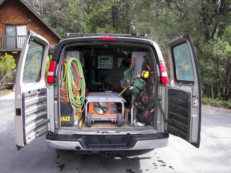 Roof Rack For Transporting Tools